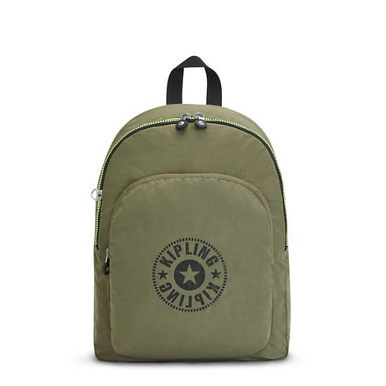 Kipling Curtis Medium Backpacks Strong Moss | CA 1527TC